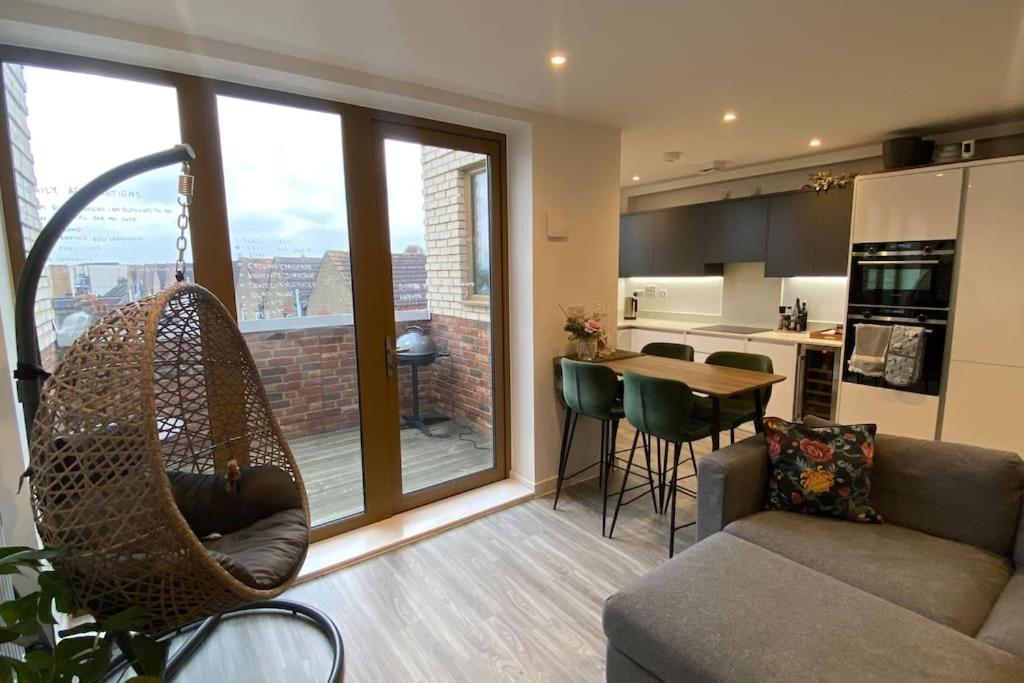 London Luxe: Stylish Studio Esterno foto
